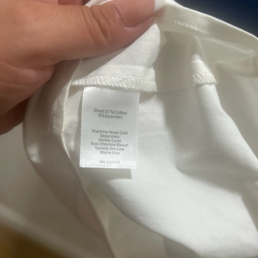 Sail to Sable Colorblock Dress Navy Blue & White V-Neckline Sleeveless Size XS - Image 7