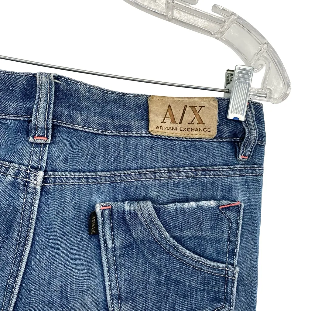 Armani Jeans Womens Low Rise Skinny Denim Size 29 - Image 4