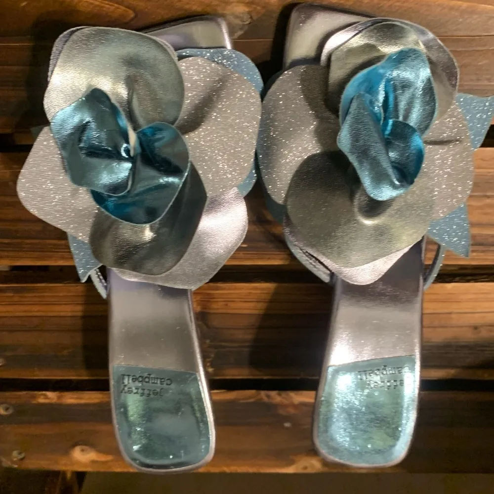 MRS BIG FLOWER SLIDE size 6 - Image 6