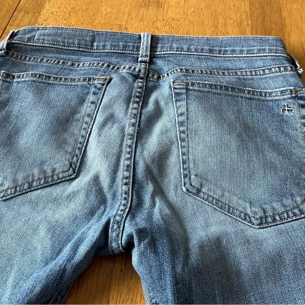 Rag & Bone The Dre jeans, size 25. These are skinny low rise jeans. - Image 5