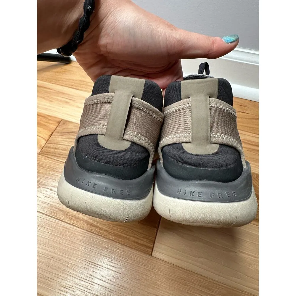 Nike: Nike Free Velvet Leopard Print Purple Sneakers - Image 7