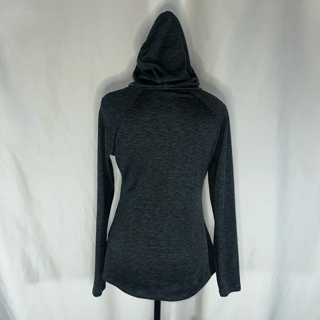 Columbia -Women's Small Cowl Neck Hooded Thin Base Layer Running Hiking Ski Snow - Image 3