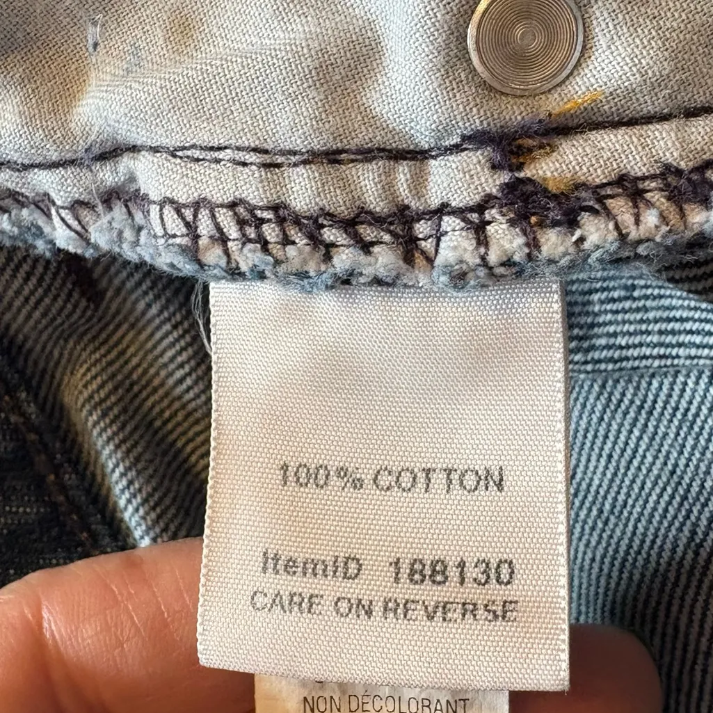 L.L. Bean Original Fit/Relaxed Jeans Womens Sz 20W Blue Cotton Normcore Casual‎ - Image 4