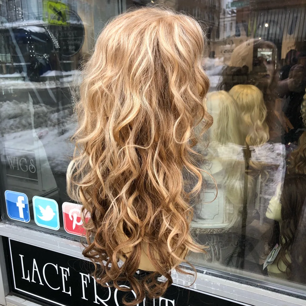 Human Remy Blonde hair Wig Size 24 - Image 8