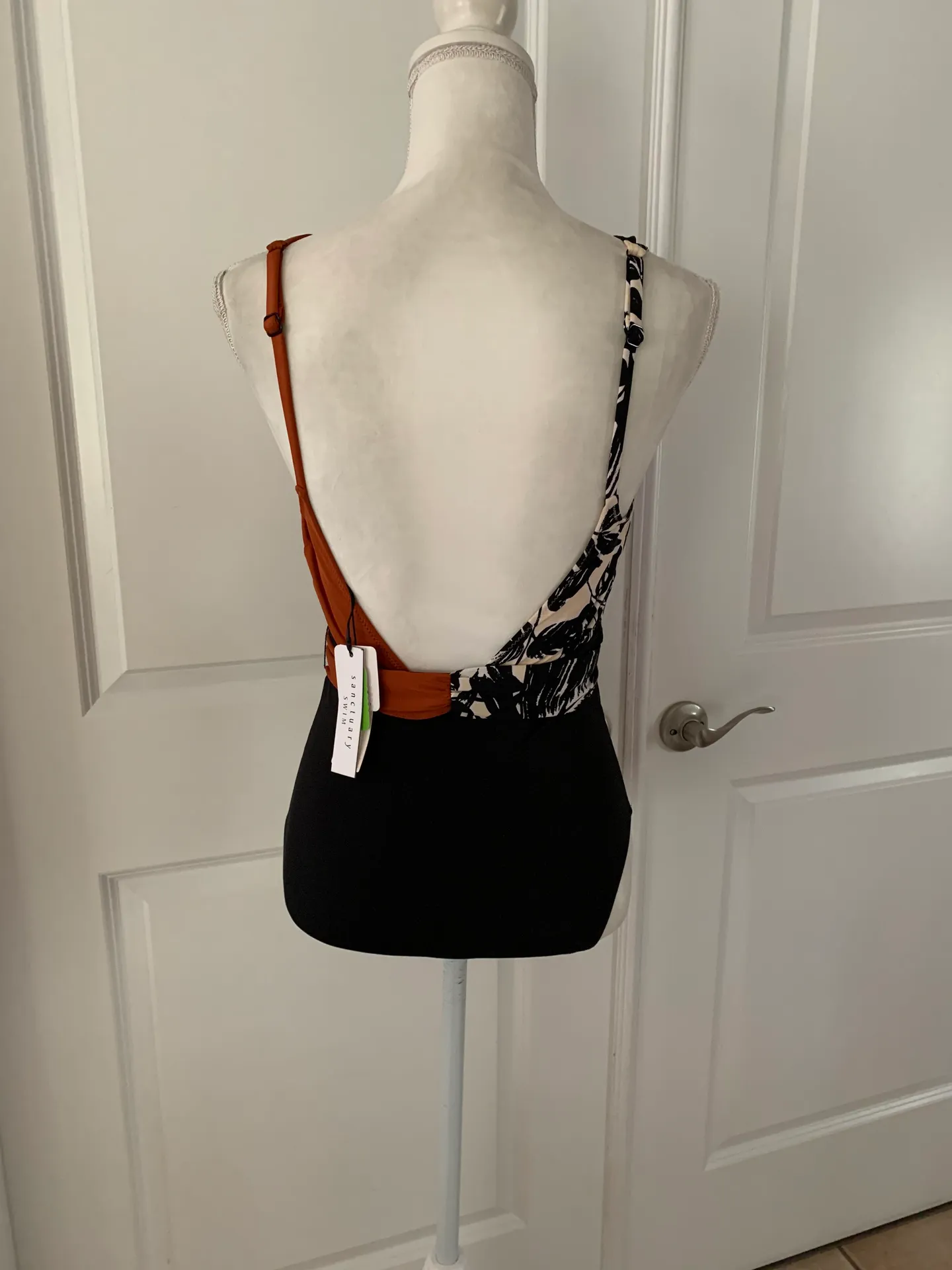 ANTHRO Sanctuary Tie-Front One-Piece Swimsuit - Image 8