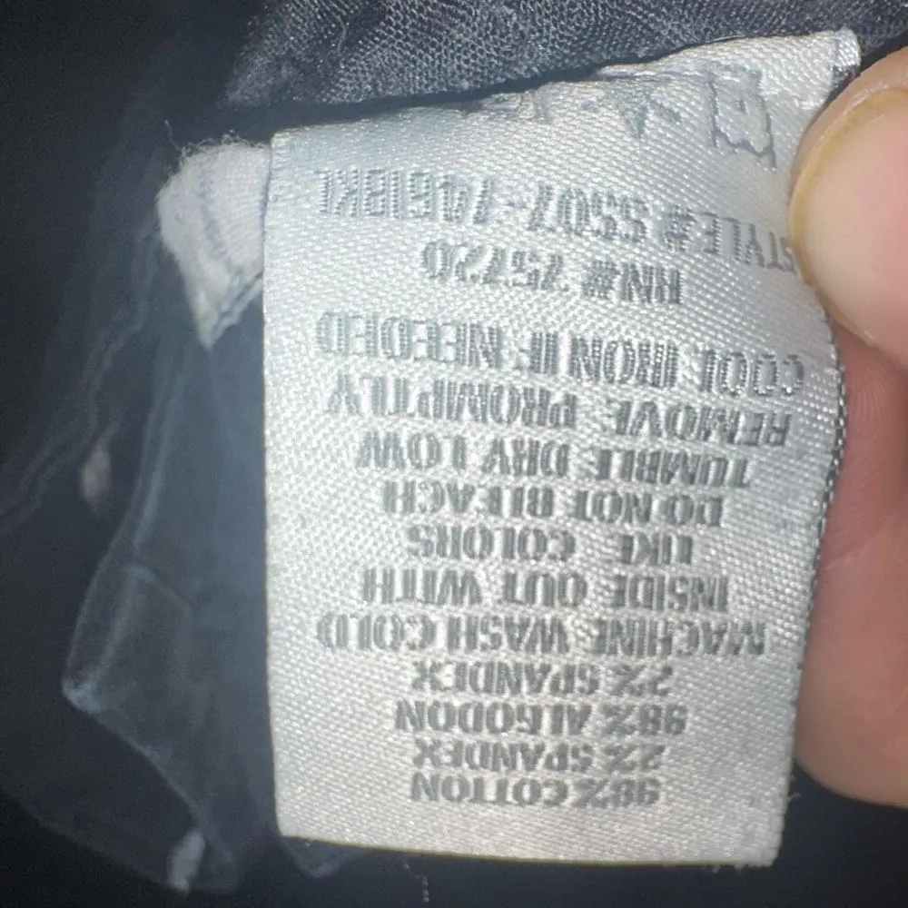 BKE Mollie bootcut black 27L business casual slacks - Image 3