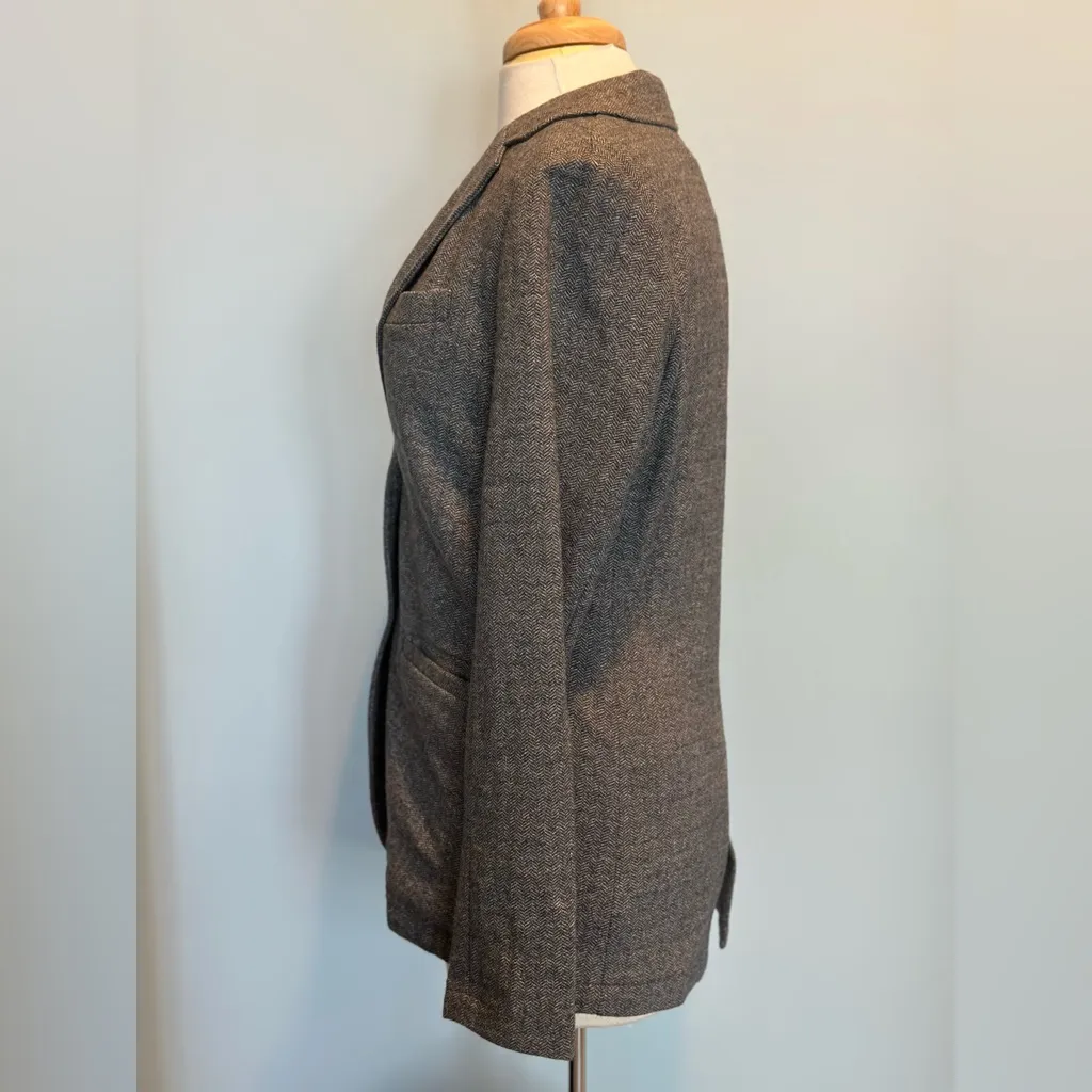 Faherty Inlet Herringbone Tweed Two Button Blazer New with tags size small - Image 12