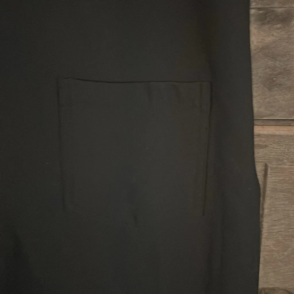 Papka Jumpsuit Black Size‎ Medium Adjustable Button Straps Pockets - Image 7