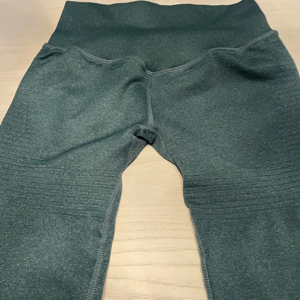 Lazuli Label Women's Green Leggings Size XS - Image 7