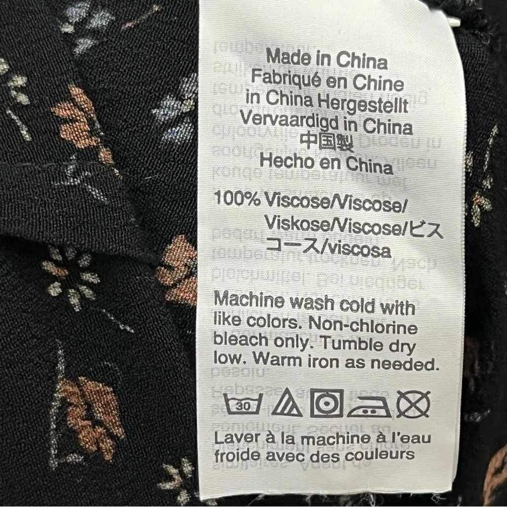 Madewell Wrap-Front Romper in Prairie Posies 4 - Image 9