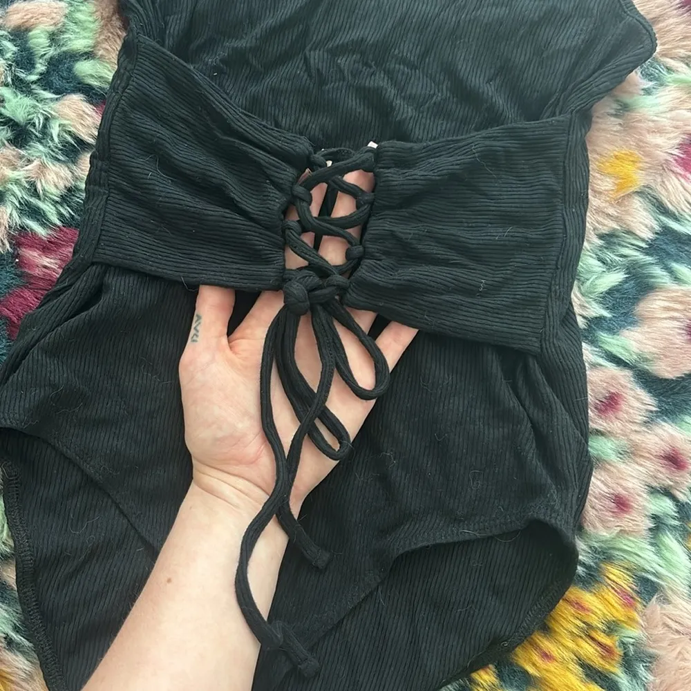 American Eagle Outfitters Soft & Sexy Ribbed Bodysuit - Image 2