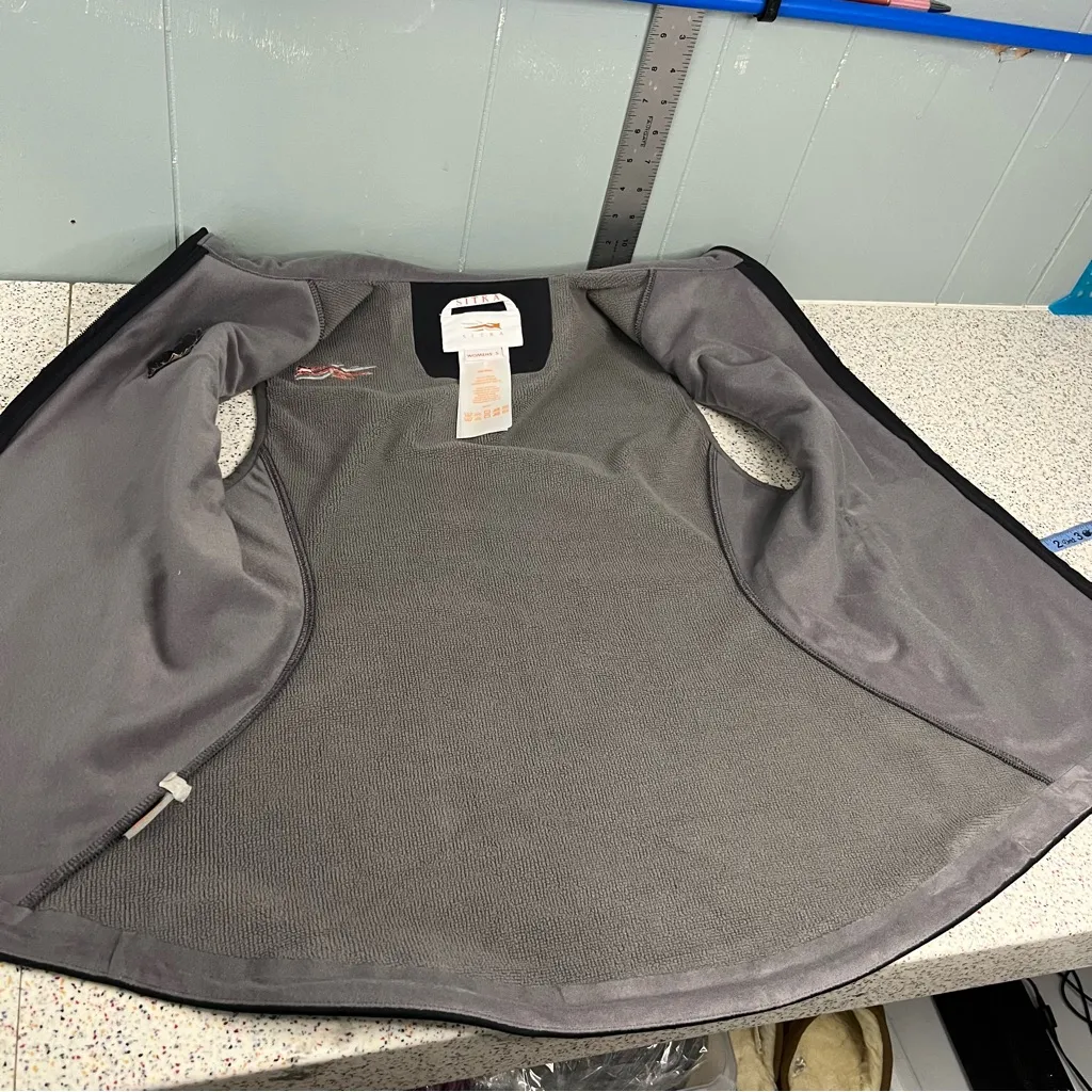 Sitka Gear Women’s Jetstream Goretex Vest Water Repellent Hunting Black Size S - Image 6