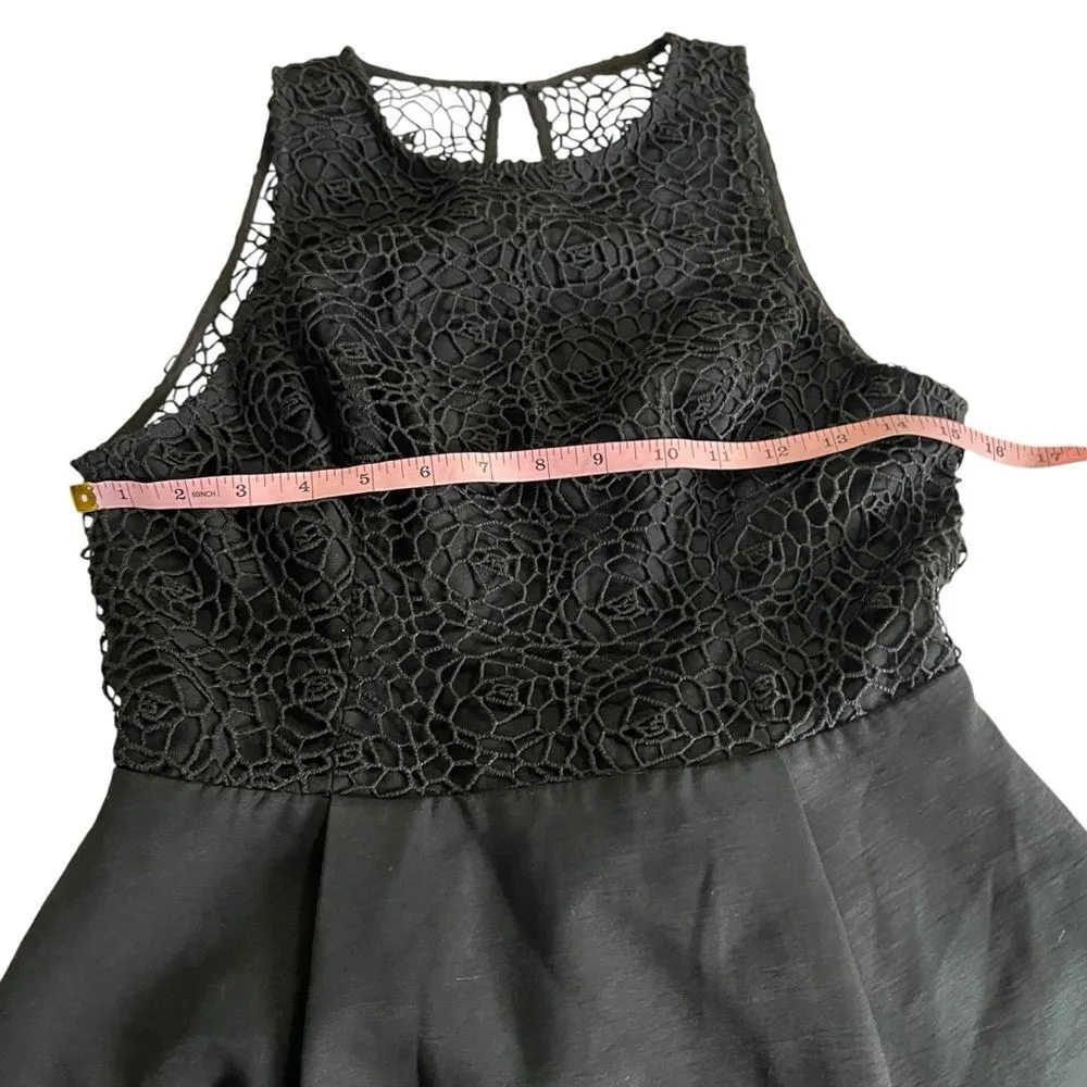 Keepsake The Label Reunion Lace LBD Black Dress NWT Medium Holiday Party - Image 10