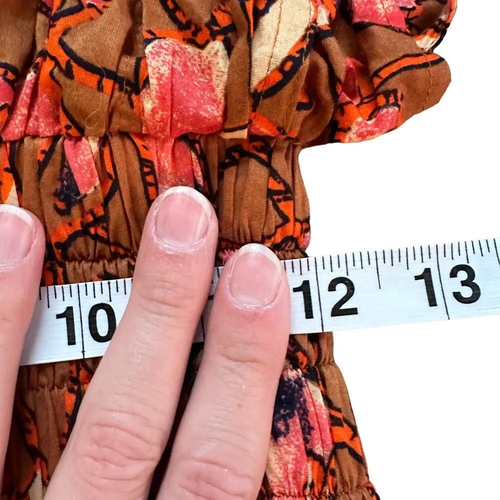 ALC Frank NEW A.L.C. Lucia Dress Bronze Tone Multi - Image 9