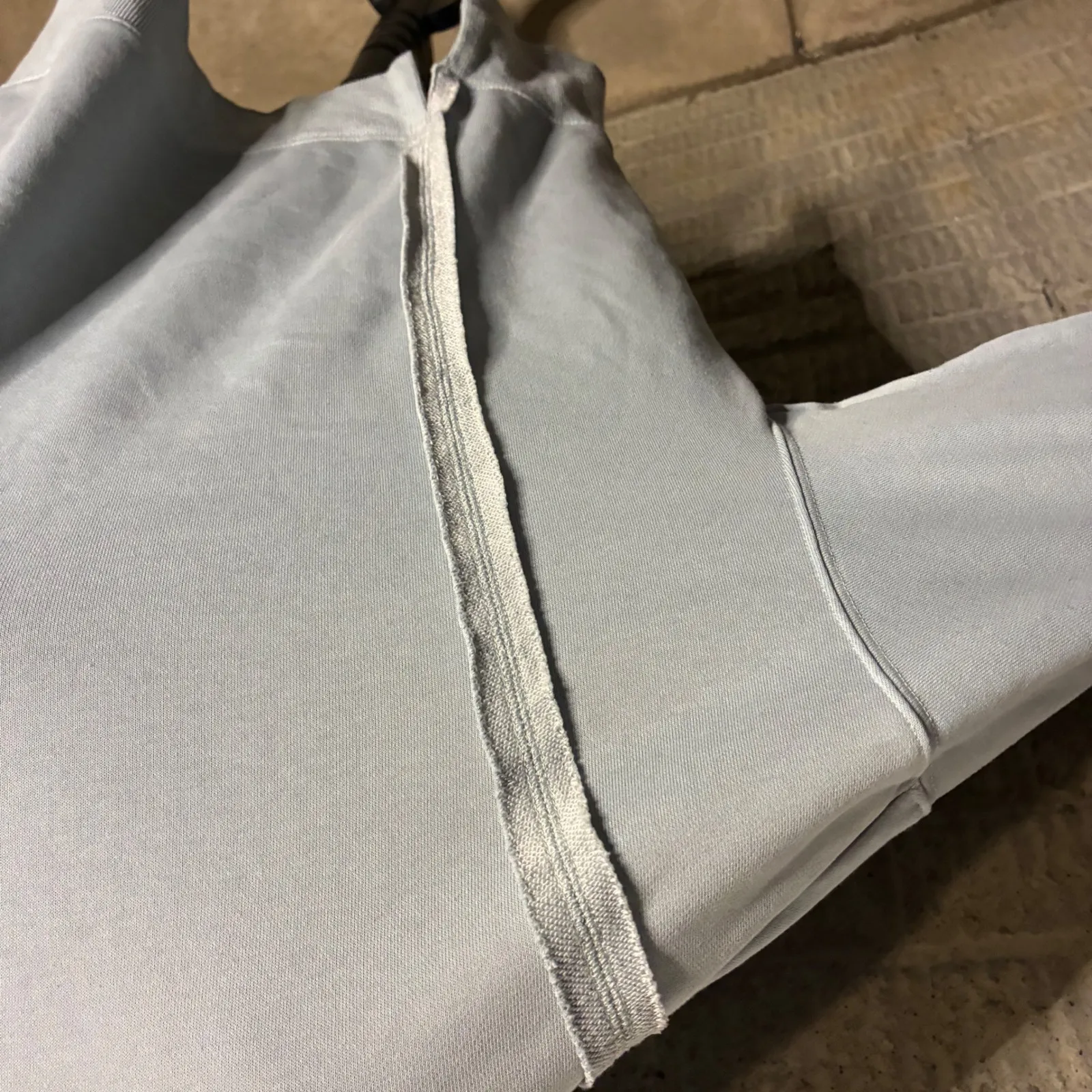 Womens Pullover Sweatshirt Mock Neck Button‎ Up Cozy Casual XL - Image 2