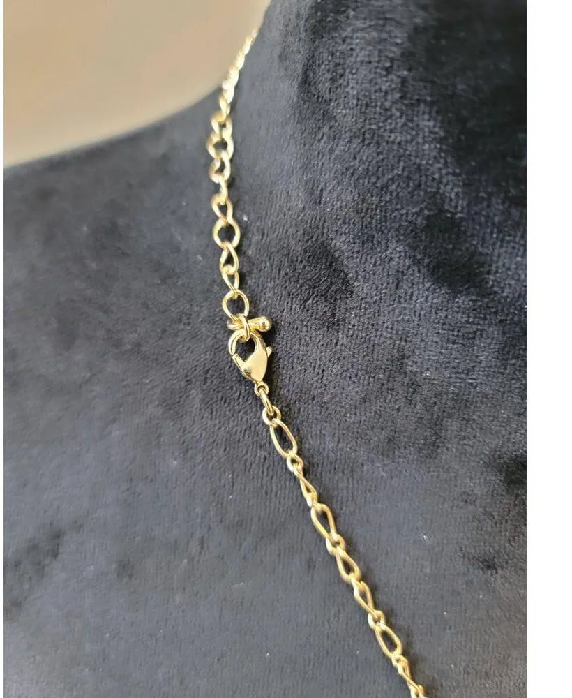 Women's Yellow Bubble Bib Necklace Lobster Clasp Gold Tone Statement Jewelry - Image 6