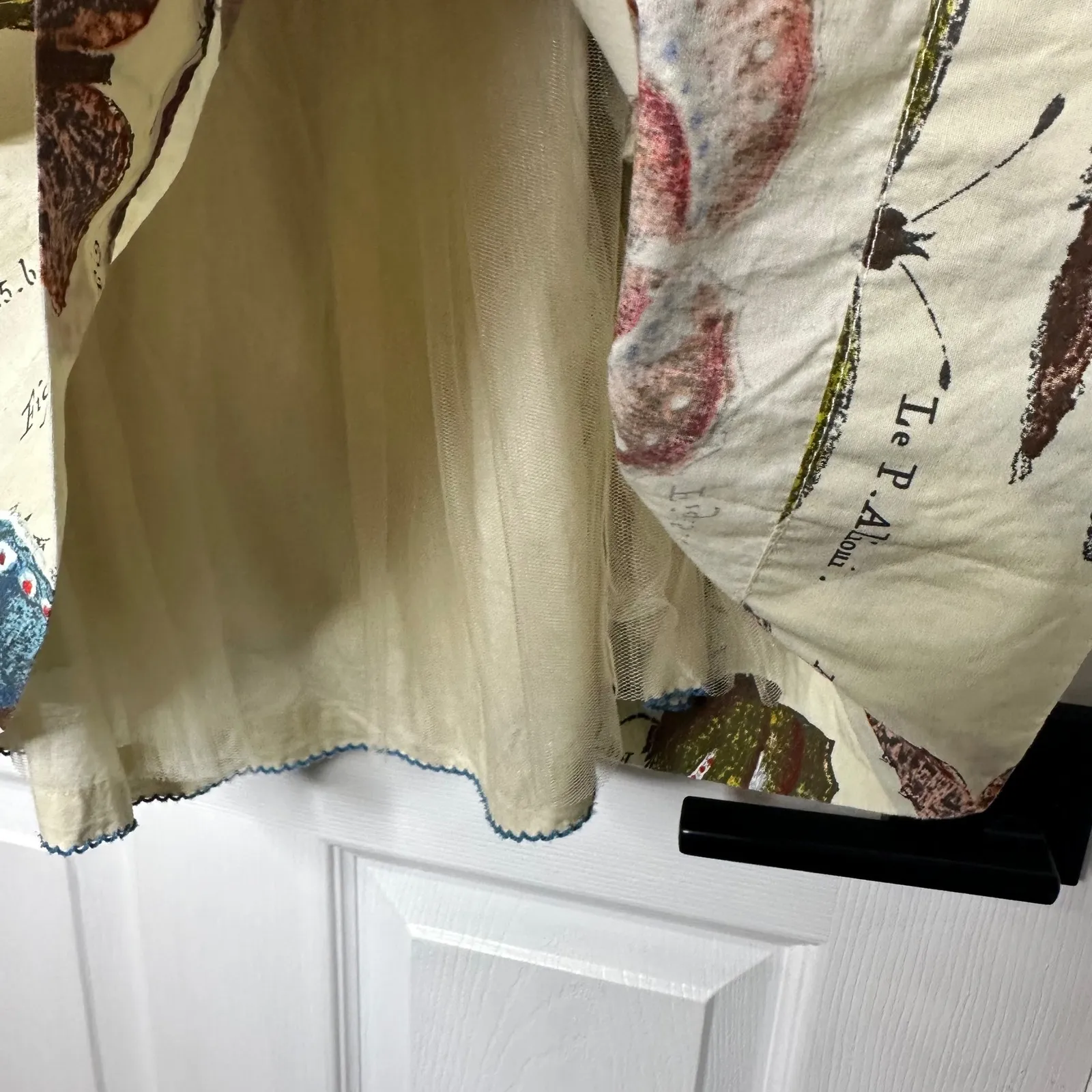 Maeve‎ Anthropologie Lepidoptera Strapless Butterfly Dress Size 4 - Image 3