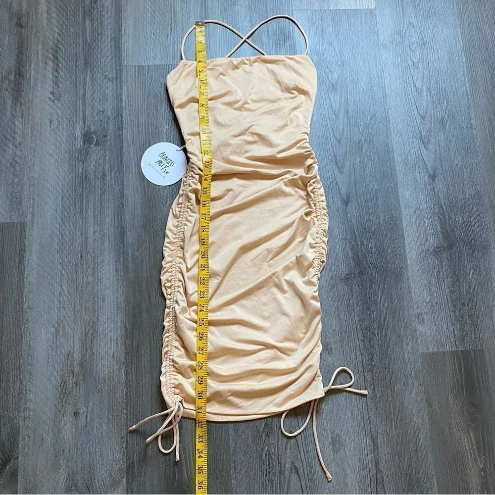 Princess Polly Dress Maeve Mini Beige US 2 Stretch Party - Image 10