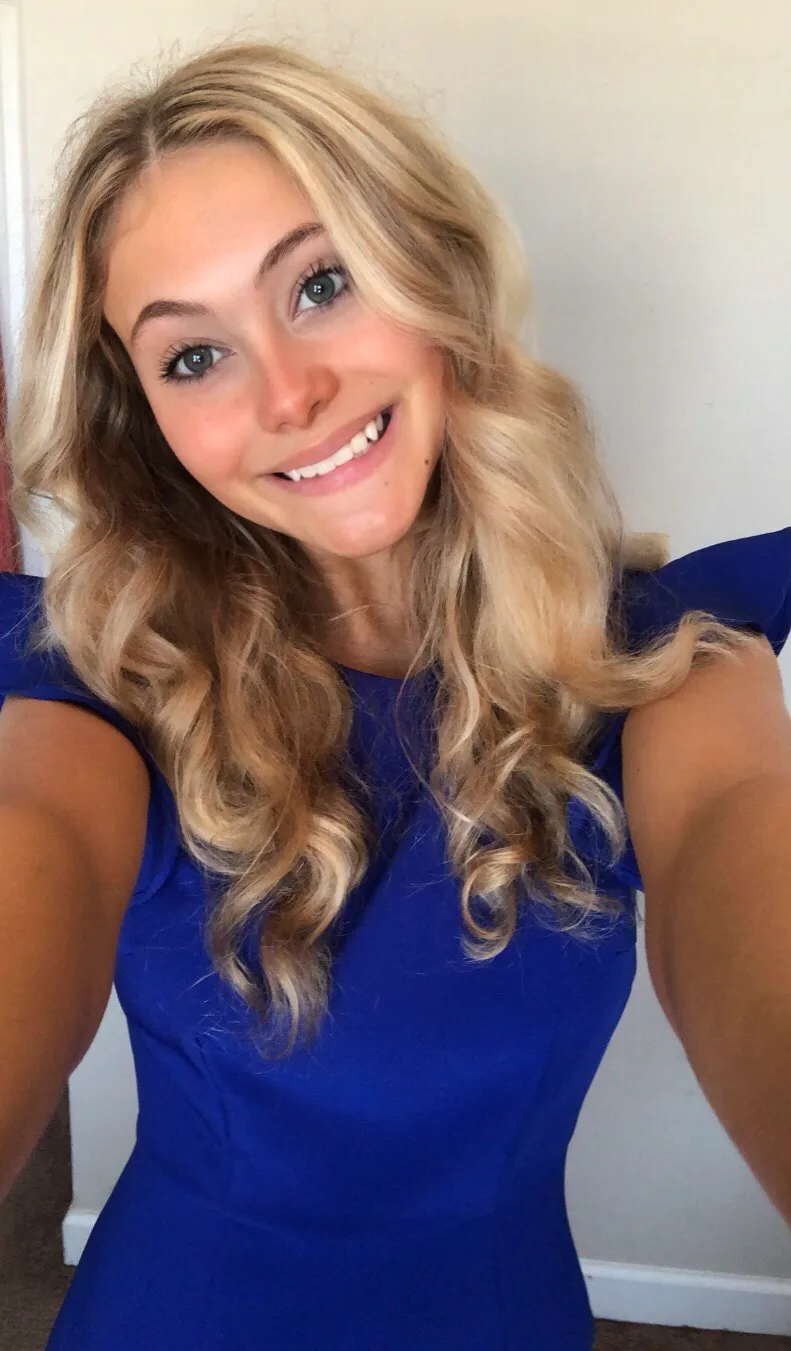 C. Luce Blue Cocktail Dress  - Image 4