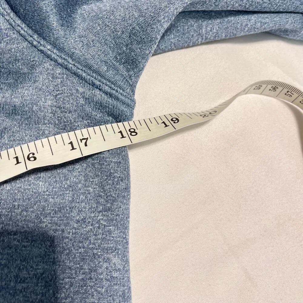 The North Face powder blue full zip jacket front pockets women's size small - Image 6