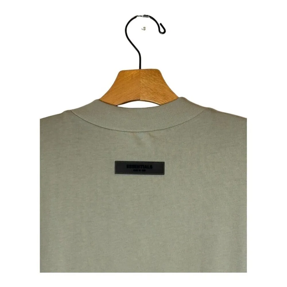 Fear Of God Essentials Shirt Women Small Seafoam Green Crew Neck Tee‎ Streetwear - Image 5