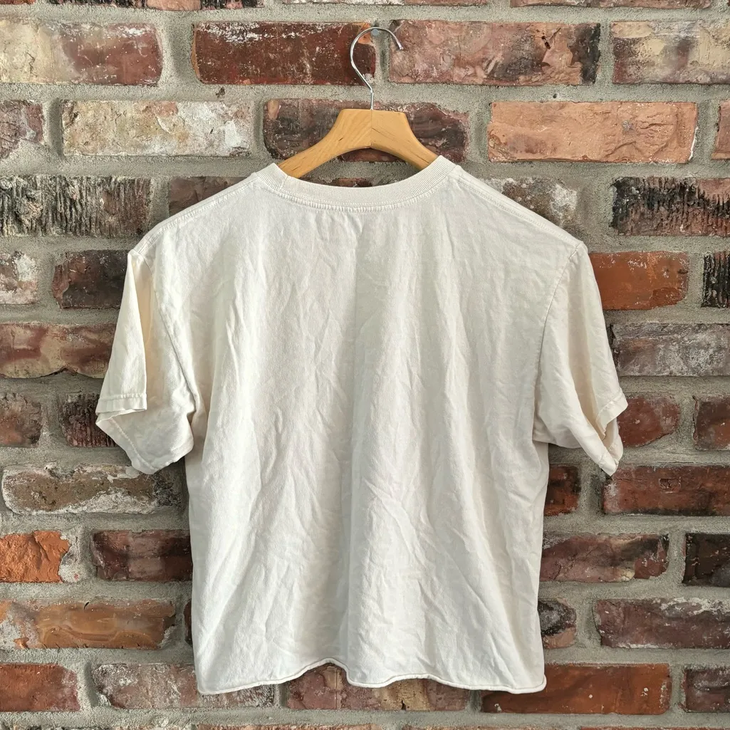 J. Galt Malibu Fun In The Sun Graphic Crop T-shirt Top - Image 6