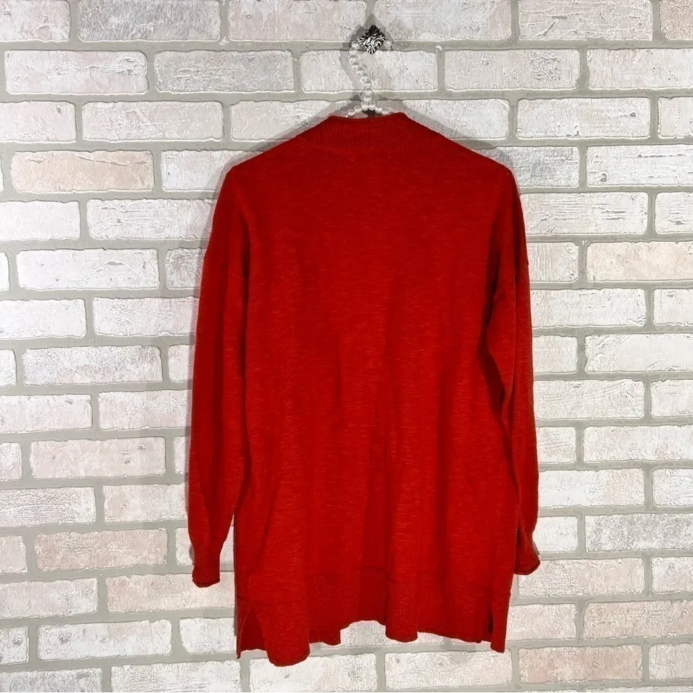Madewell Bradley Cardigan Long Sleeve Sweater in Thai Chili Size XS - Image 6