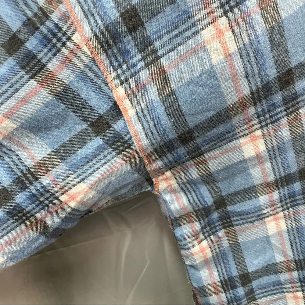 Free People Intimately Women's Sunday Morning Plaid Cotton Sleep Shirt Size S - Image 6