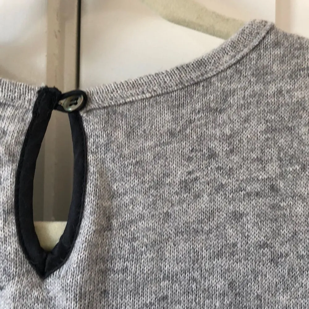 Funktional Silk Shoulder Crop Dress Angora Wool Silk Size‎ XS Black - Image 5