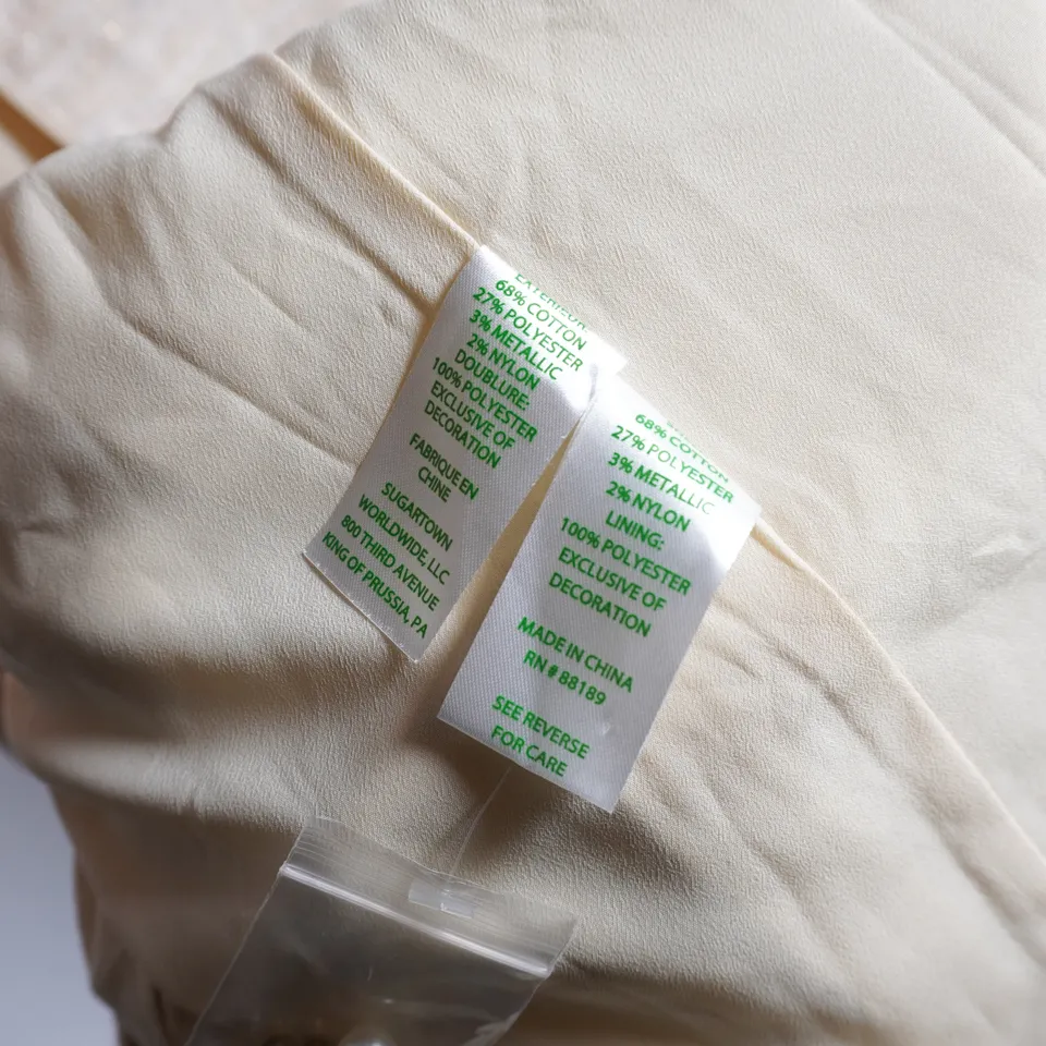 Lilly Pulitzer NEW  Portia Boucle Gold Metallic Pearl Beaded Mini Shift Dress 2 - Image 4