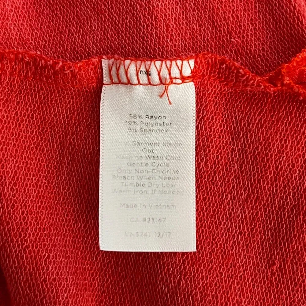 Talbots Dress Womens Small Red White Striped Sleeveless Cinched Waist Athleisure - Image 8