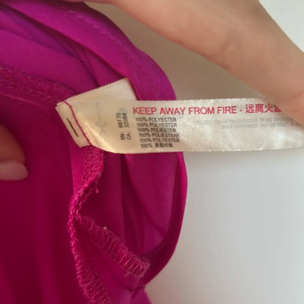 Free People Intimately Pleats Please Midi Slip in Orchid Pink Boho Size Medium - Image 7