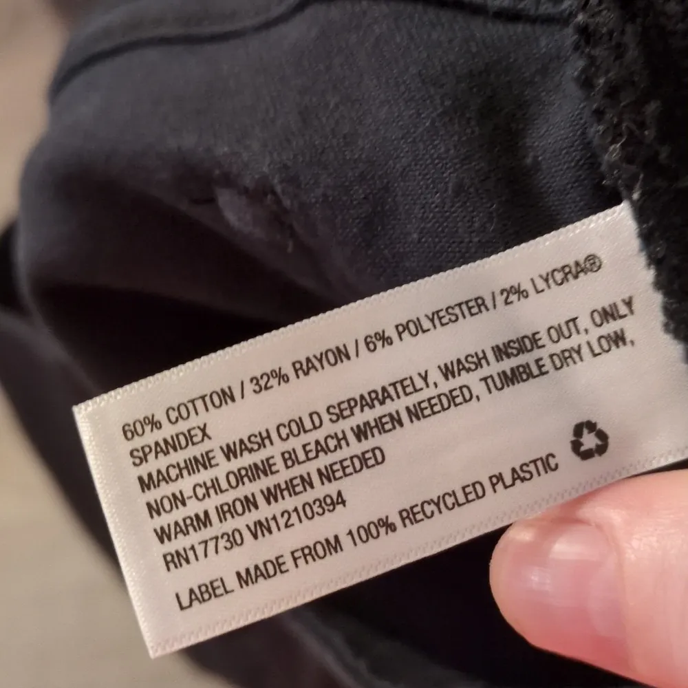 Isabel Maternity By Ingred & Isabel Black Skinny Jeans Size 4 - Image 5