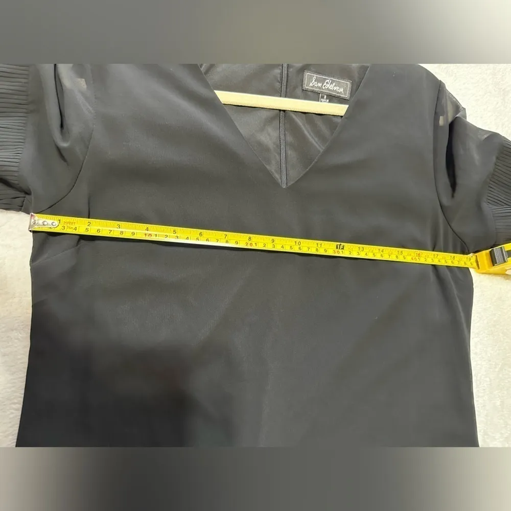 Sam Edelman Pleat Sleeve Shift Dress Size 8 - Image 9