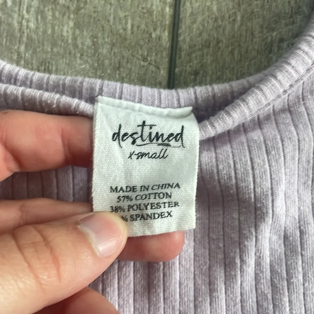 Tilly's Size Small XS Lavender Purple Tank Top - Image 3