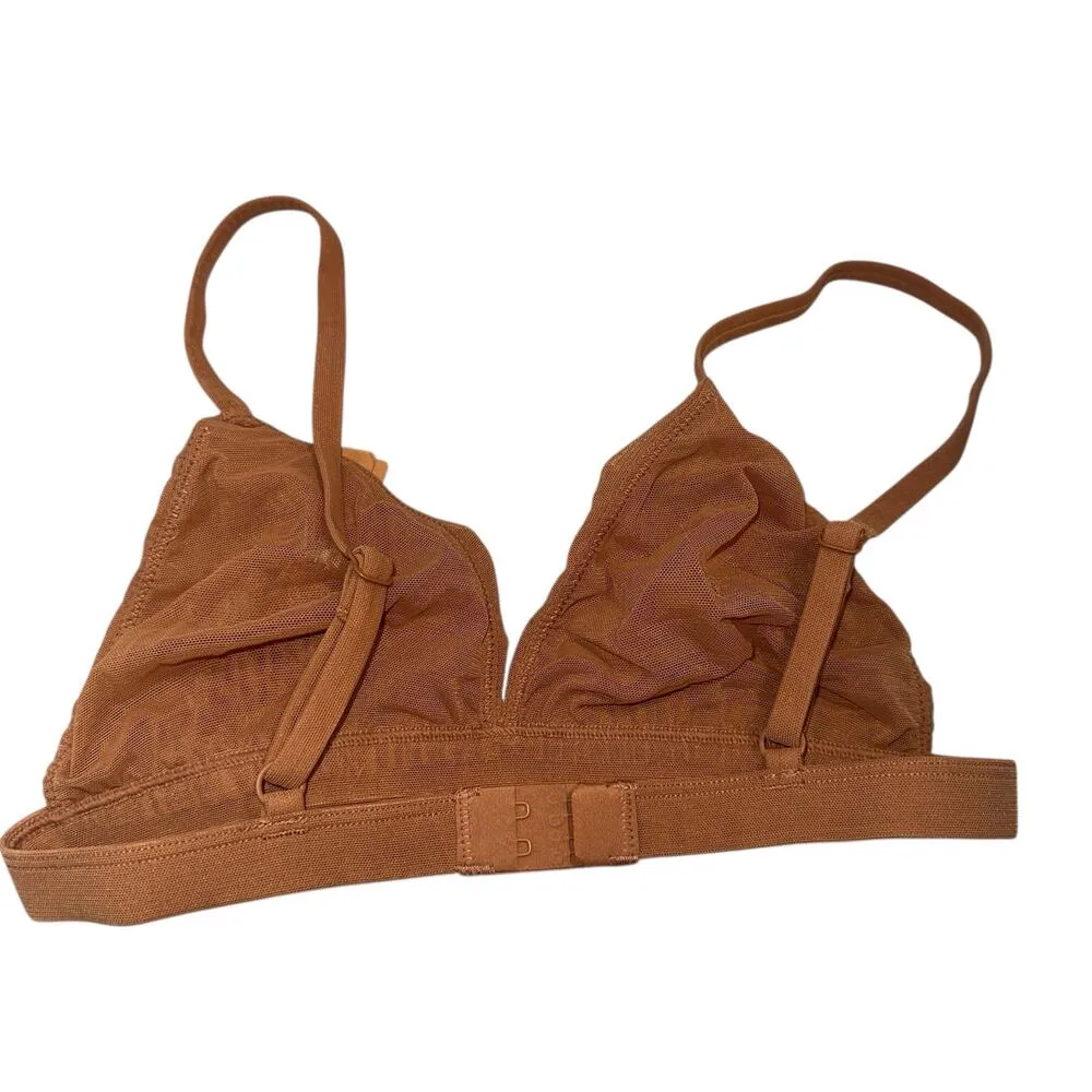 Skims Fits Everybody Triangle Bralette Sienna Bra New with tags Size XS - Image 2
