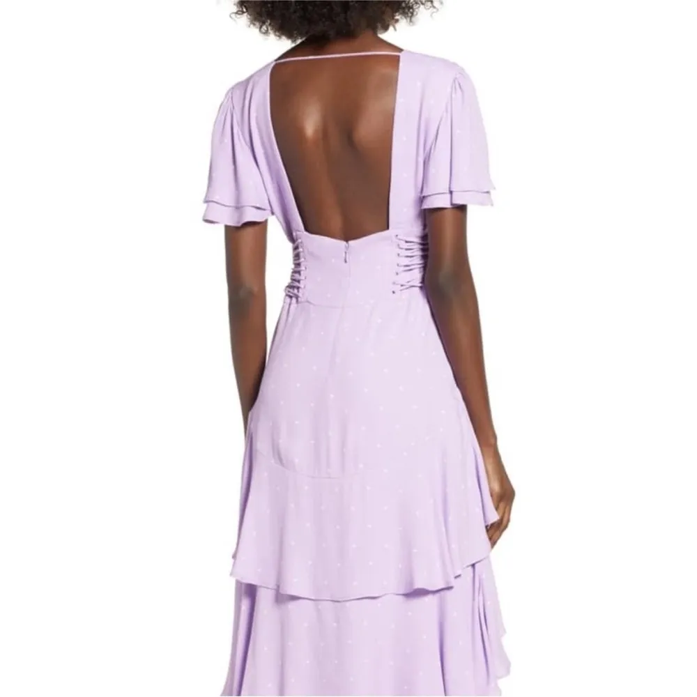 AFRM Micah Tiered Ruffle Corset dress - Image 2