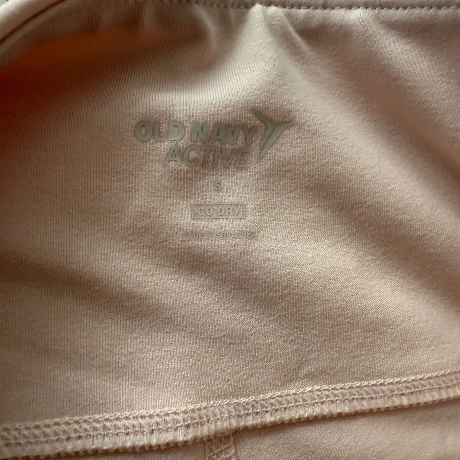 Old Navy sz S light‎ pink active shorts NWT - Image 4