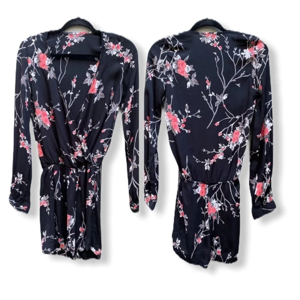 Blue Life Floral‎ Shorts Romper - Image 2