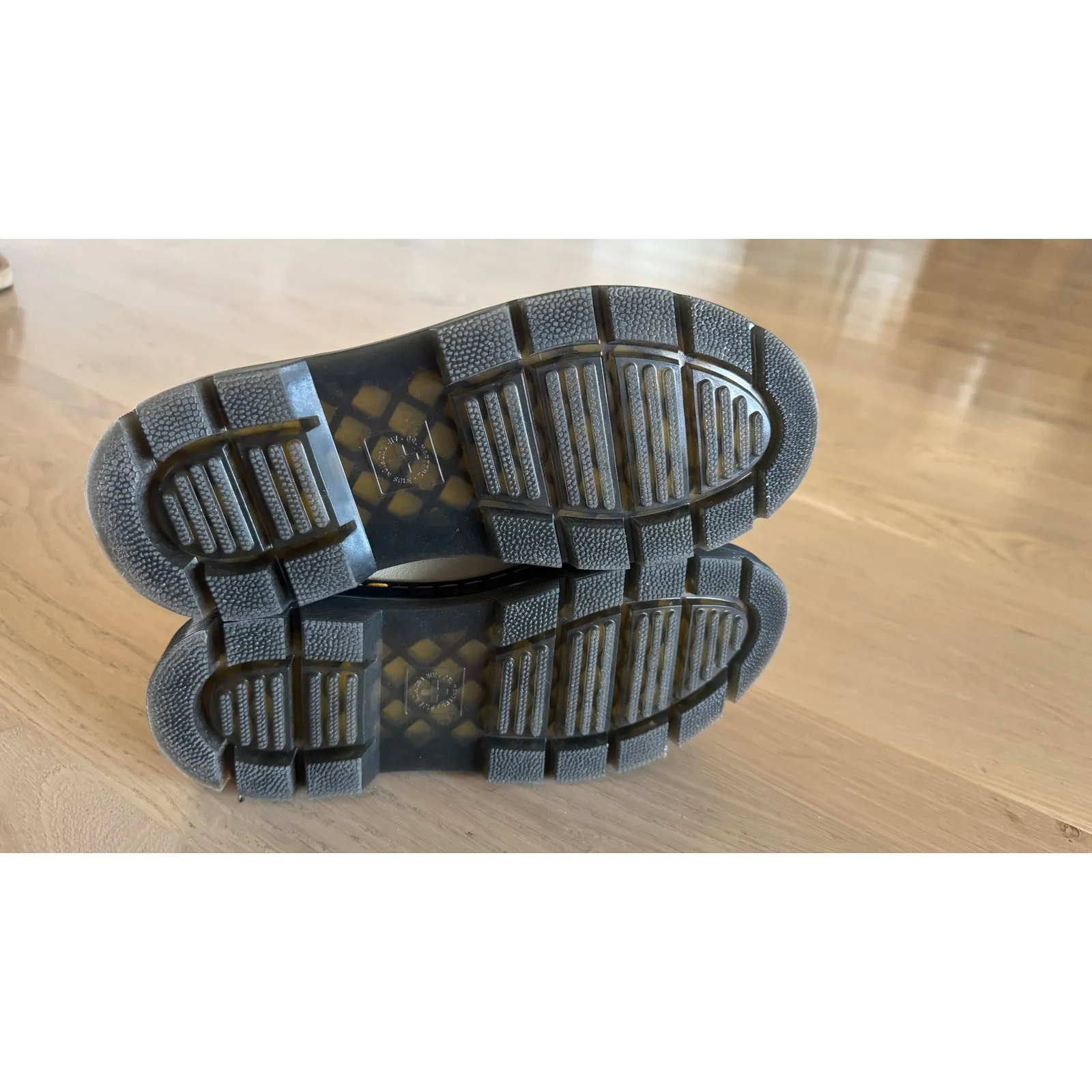 Dr. Martens COMBS SUEDE UTILITY BOOTS ivory women’s size 8 - Image 12