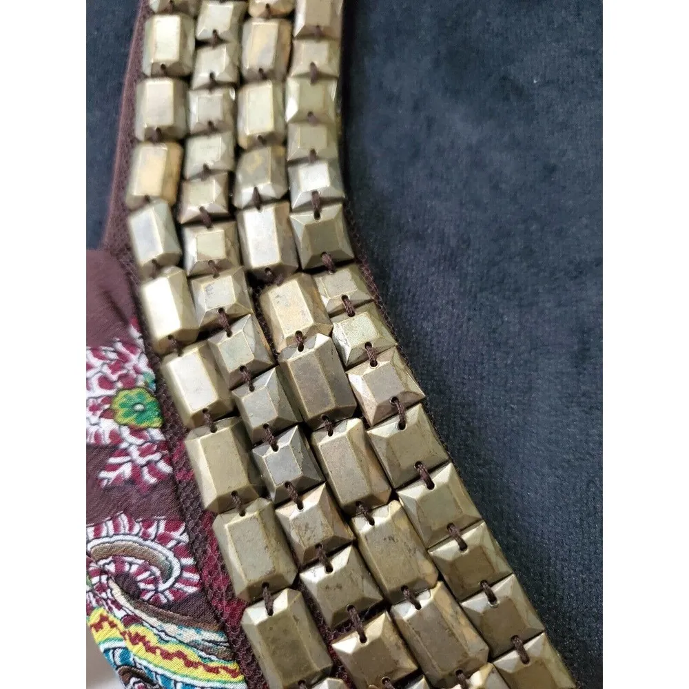 Intrigue Womens Wine Multicolor Halter Neck Sleeveless Knee Length Dress 10 - Image 8