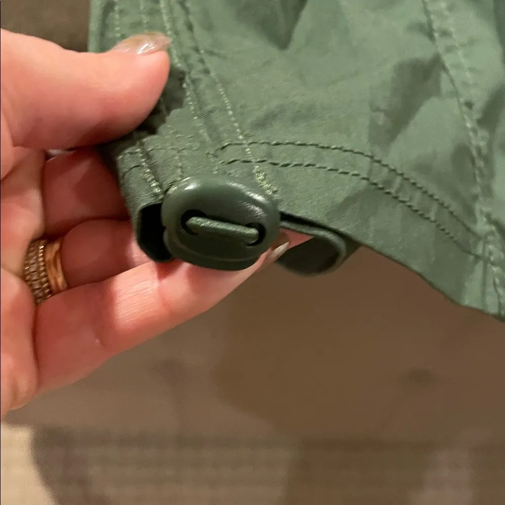 Palm Rio Olive Green Skirt Size L - Image 4