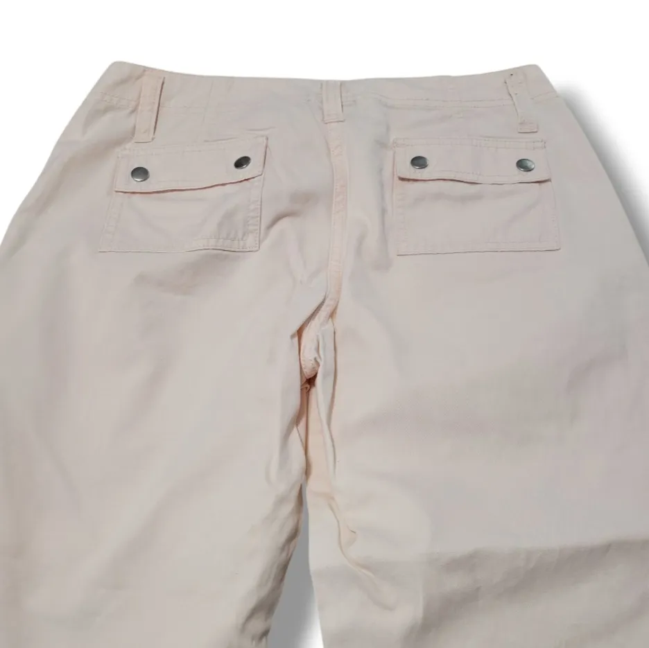 Gap Pants Size 4 W30"L23.5" Gap Capri Pants Capris Cargo Pants Casual Pants Pink - Image 5