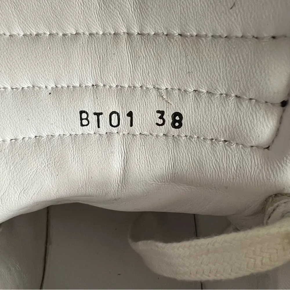 Mother of Pearl and Pierre Hardy High Top Sneakers Distressed Look size EU 38 Red - Image 6