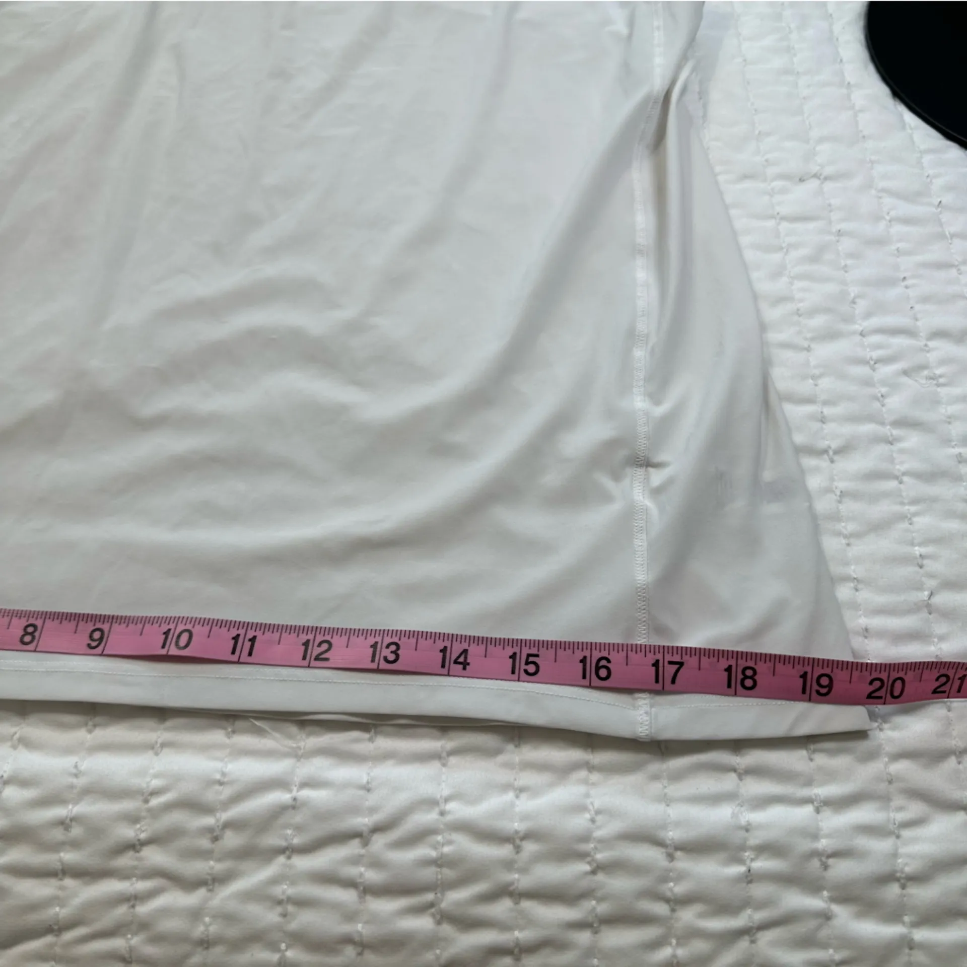 Athleta White Racerback Breathable Athletic Tank Top in Size Small - Image 7