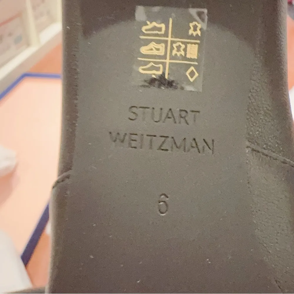 Stuart Weitzman Genna 25 City Boot Over the Knee Leather Black Size 36.5/6 NIB - Image 10