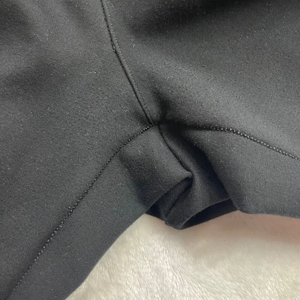 Spanx The Perfect Skinny Ankle Pant Women's Plus Size 1X Black with White Piping - Image 11