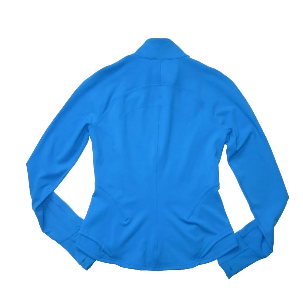 NWT Lululemon InStill Jacket Luon in Poolside Solid Stretch Full Zip 6 Blue - Image 5