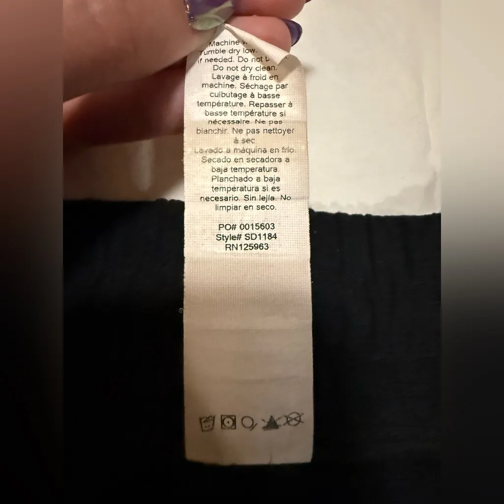 Beyond Yoga Black Heather Spacedye Joggers Size XL - Image 9