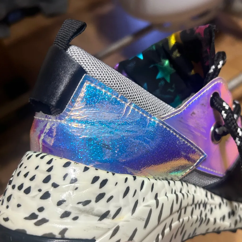 Holographic Women's Steve Madden 6M Sneakers - Image 12